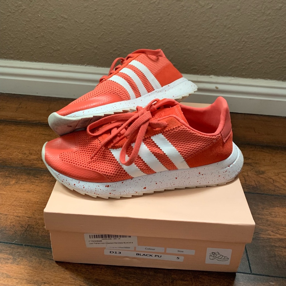 Orange adidas